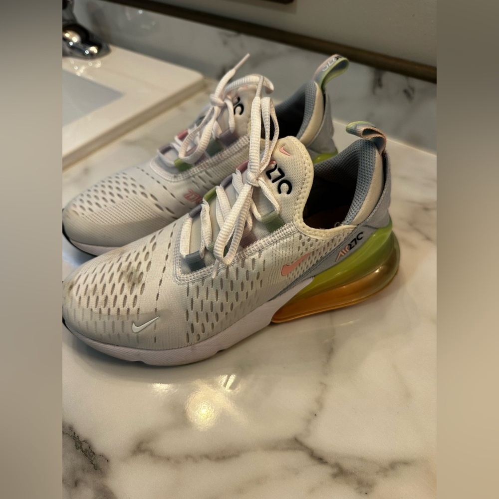 Nike Kids Sneakers - White and Multicolor